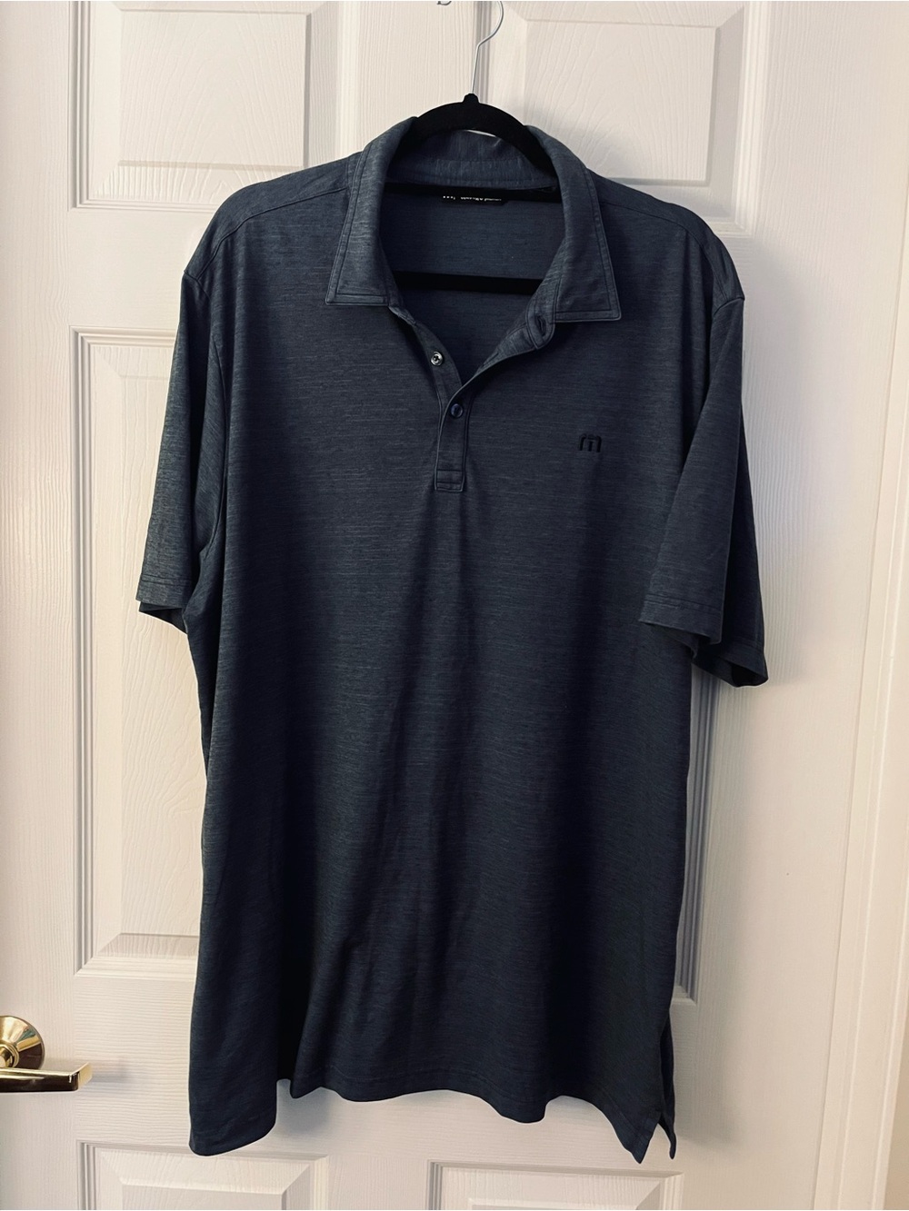 Travis Mathew Men’s Charcoal Grey Polo